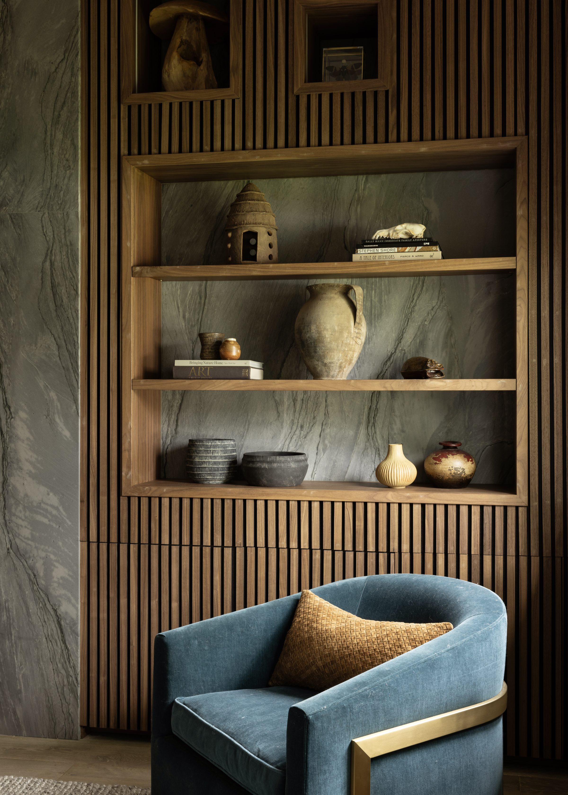 Living room vignette