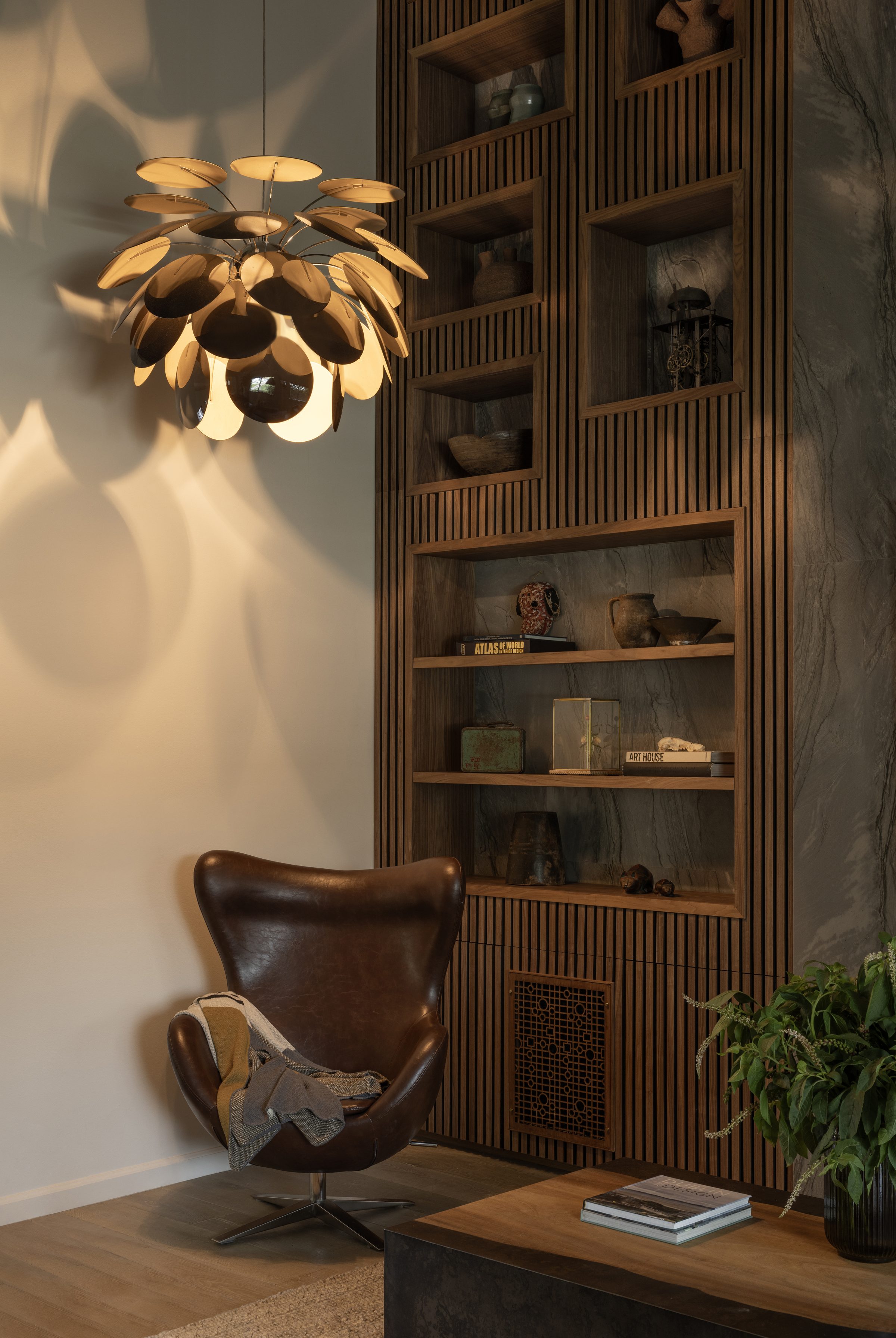 Living room vignette