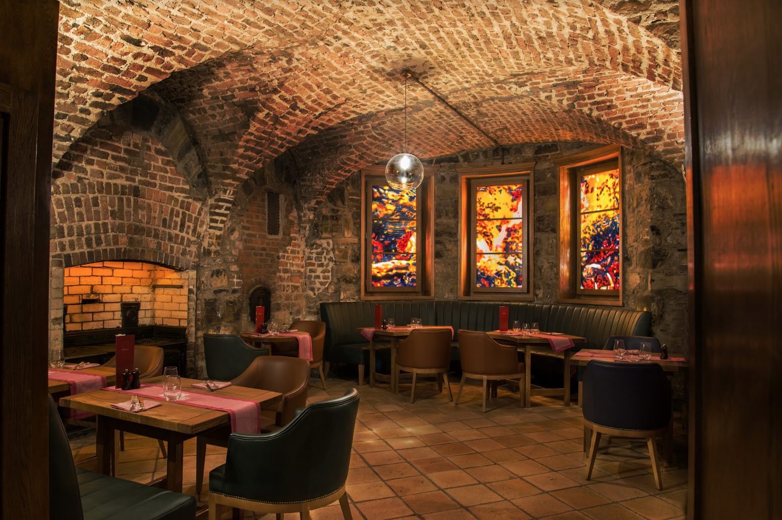 Triptych of Torc Waterfall at the back bay